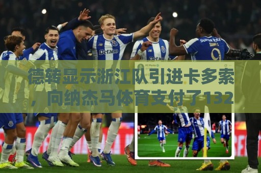 德转显示浙江队引进卡多索,向纳杰马体育支付了132万欧元转会费 德转显示浙江队引进卡多索,向纳杰马体育支付了132万欧元转会费