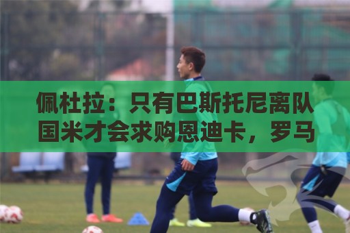 佩杜拉:只有巴斯托尼离队国米才会求购恩迪卡,罗马主帅不想卖他 佩杜拉:只有巴斯托尼离队国米才会求购恩迪卡,罗马主帅不想卖他