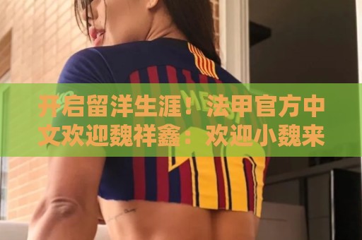 开启留洋生涯!法甲官方中文欢迎魏祥鑫:欢迎小魏来到法甲! 开启留洋生涯!法甲官方中文欢迎魏祥鑫:欢迎小魏来到法甲!