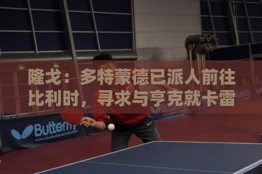 隆戈:多特蒙德已派人前往比利时,寻求与亨克就卡雷察斯达成协议 隆戈:多特蒙德已派人前往比利时,寻求与亨克就卡雷察斯达成协议