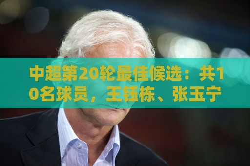 中超第20轮最佳候选:共10名球员,王钰栋、张玉宁、布尼亚明在列 中超第20轮最佳候选:共10名球员,王钰栋、张玉宁、布尼亚明在列